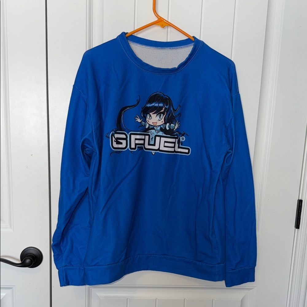 G Fuel Blue Ice Crewneck Sweater